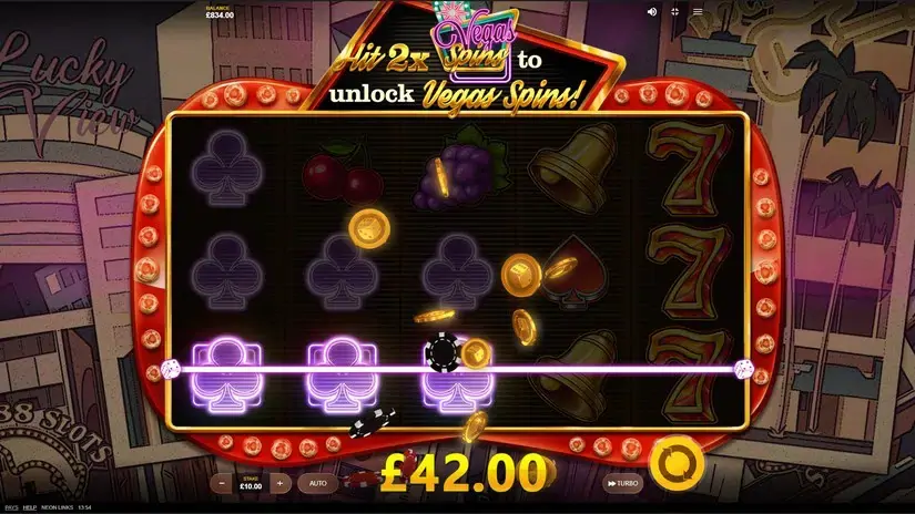 Neon Links slot screenshot 3