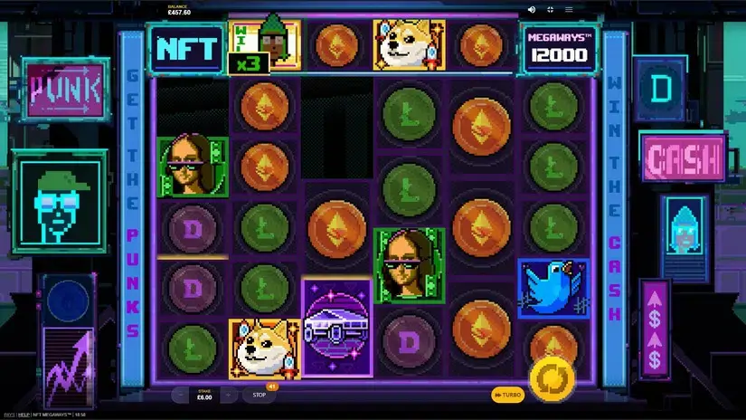 NFT Megaways slot screenshot 5