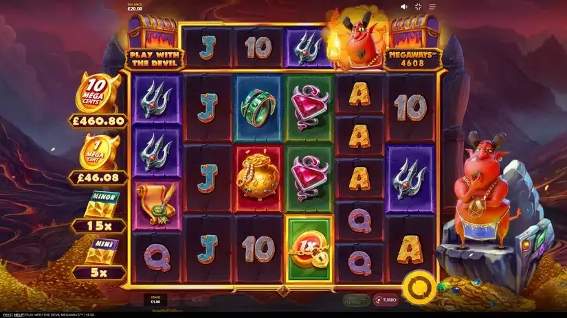 Play With the Devil Megaways slot screenshot 2