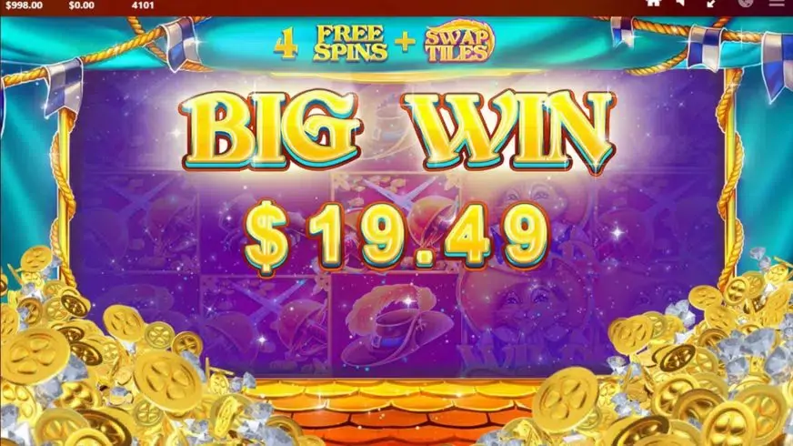 Puss’N Boots slot screenshot 