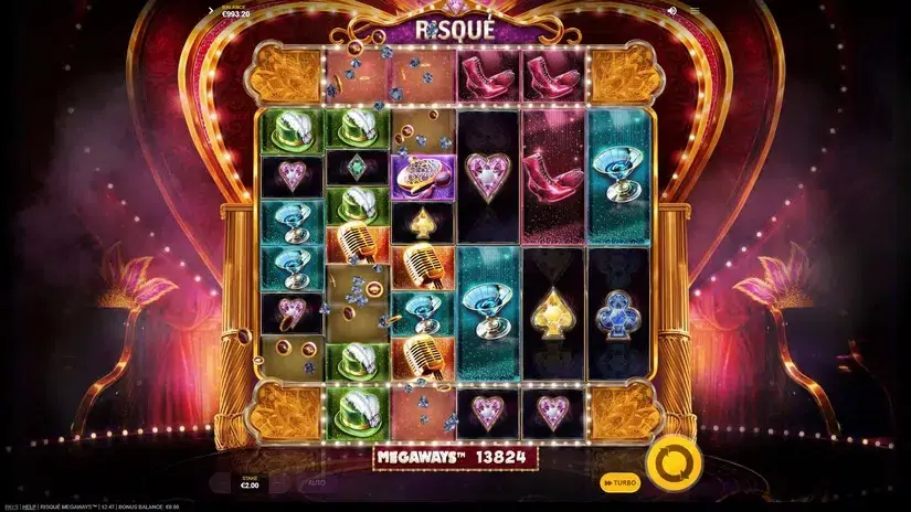 Risqué Megaways slot screenshot 2