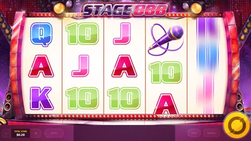 Stage 888 slot screenshot 