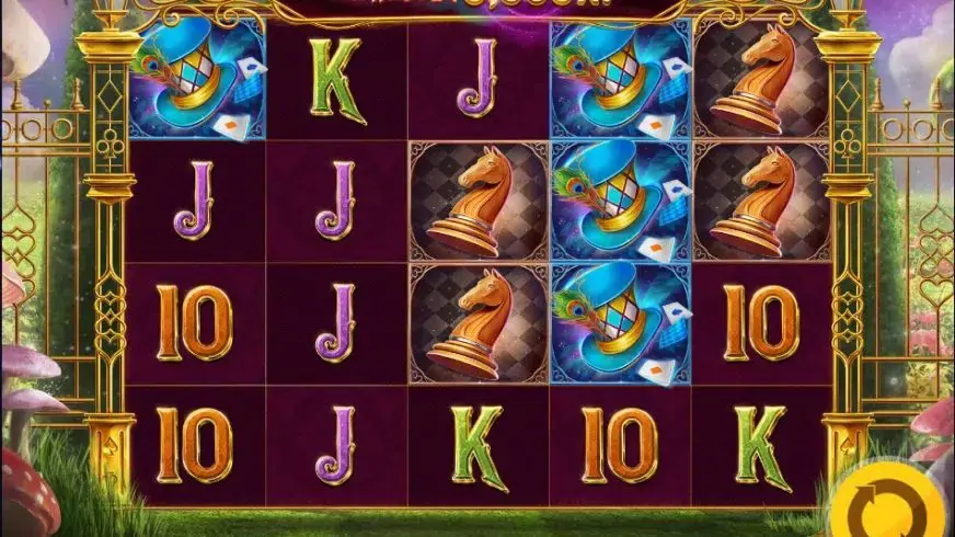 The Wild Hatter slot screenshot 