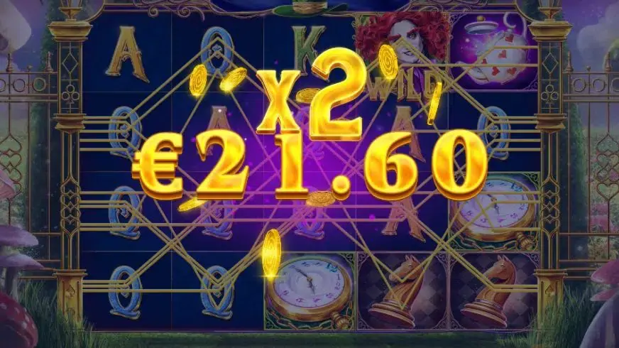 The Wild Hatter slot screenshot 