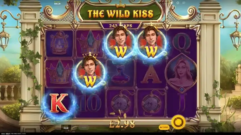 The Wild Kiss slot screenshot 4