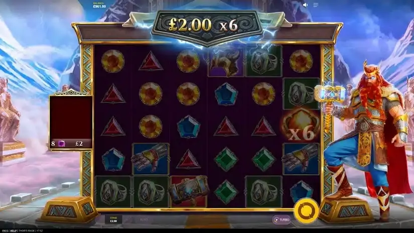 Thor’s Rage slot screenshot 4