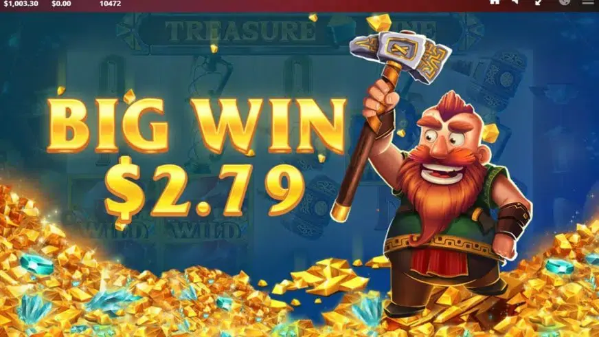 Treasure Mine slot screenshot 