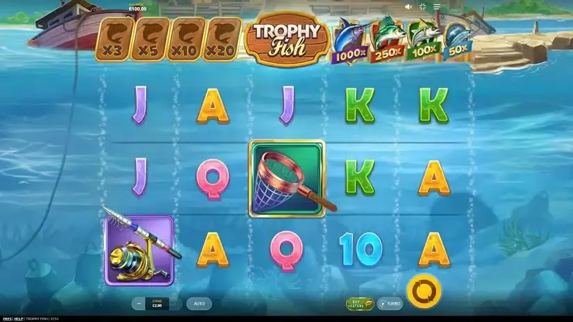 Trophy Fish slot screenshot 2