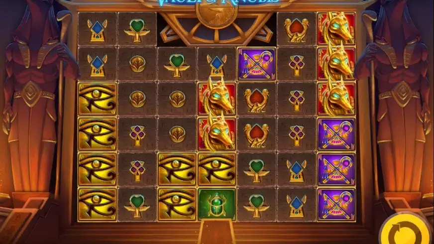 Vault of Anubis slot screenshot 