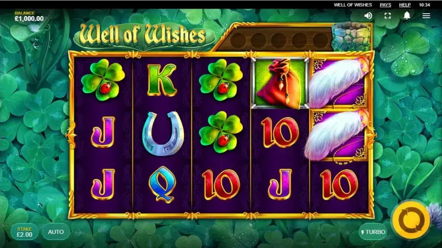 Well Of Wishes slot screenshot 1