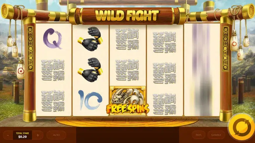 Wild Fight slot screenshot 