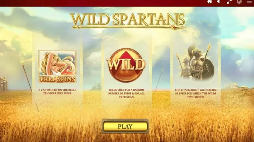 Wild Spartans slot screenshot 
