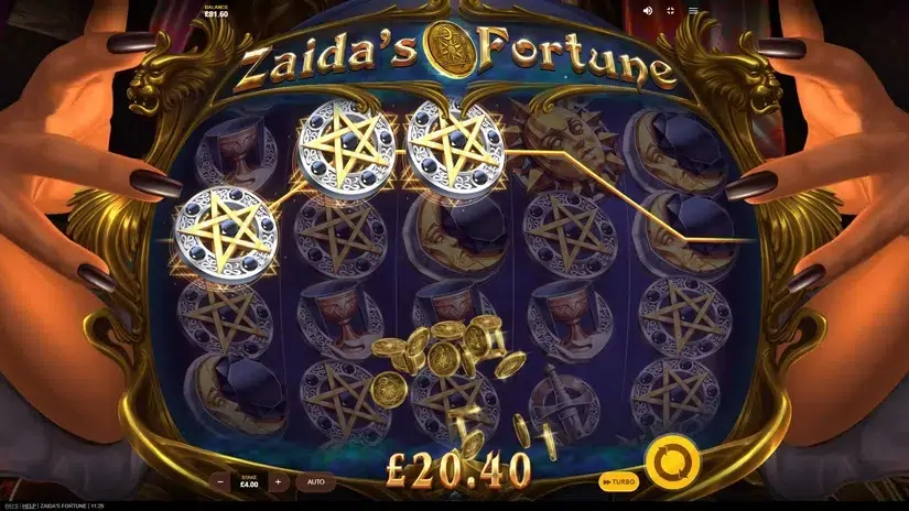 Zaida’s Fortune slot screenshot 