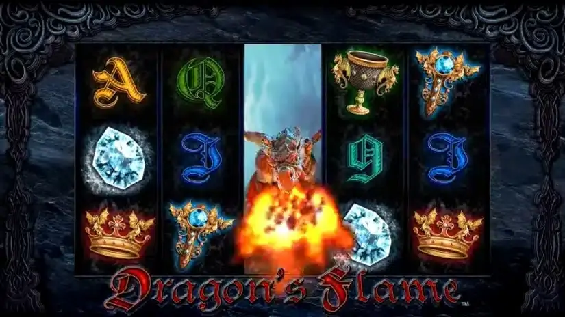 Dragon’s Flame slot screenshot 1