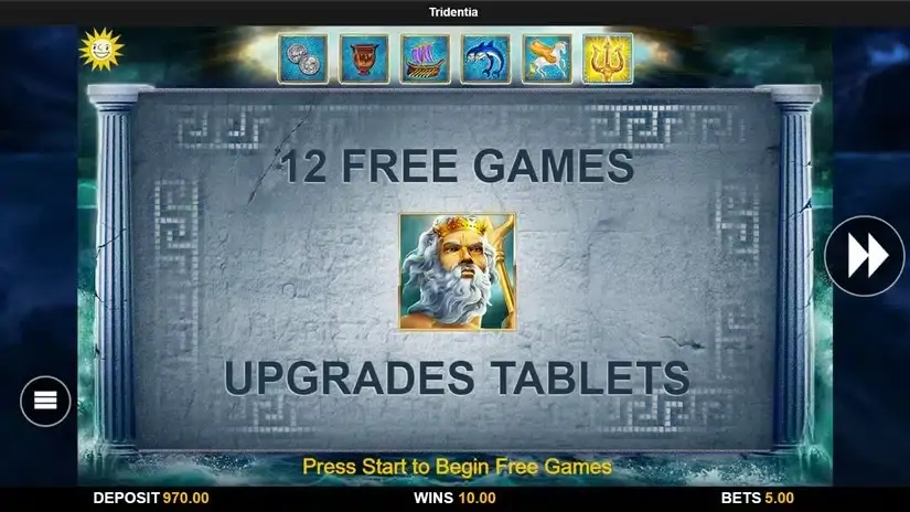 Tridentia slot screenshot 4