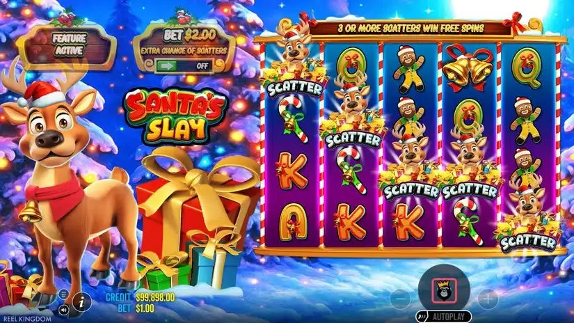 Santa’s Slay slot screenshot 3