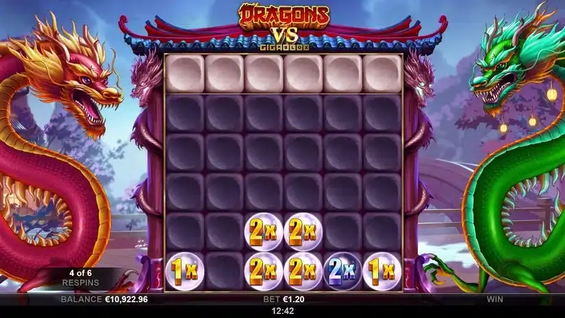 Dragons vs GigaBlox slot screenshot 5