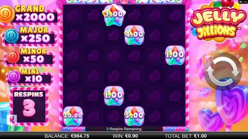 Jelly Jillions slot screenshot 3