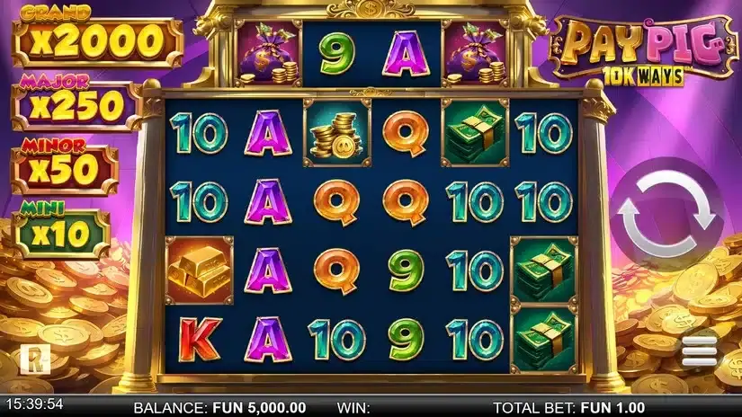 Pay Pig 10K Ways slot screenshot 