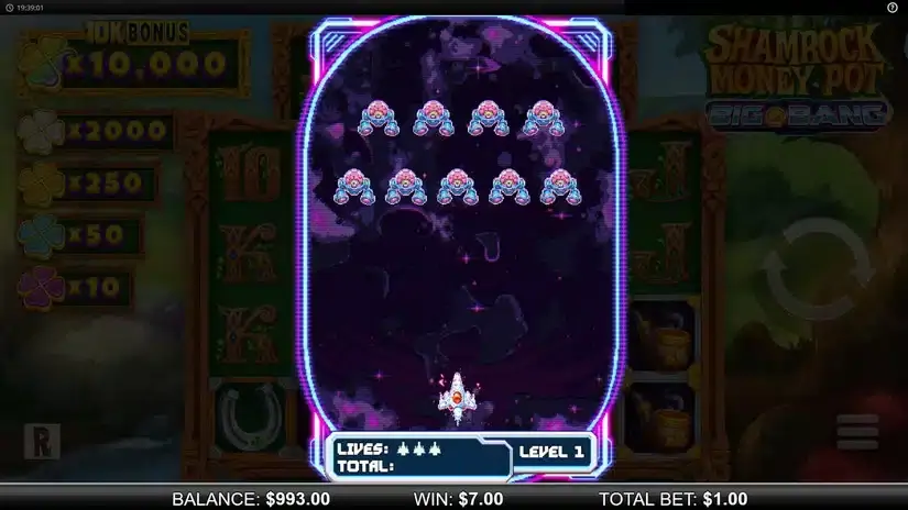 Shamrock Money Pot slot screenshot 3