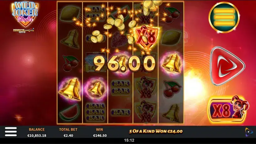Wild Joker Stacks slot screenshot 7