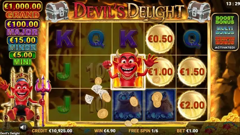 Devil’s Delight slot screenshot 3