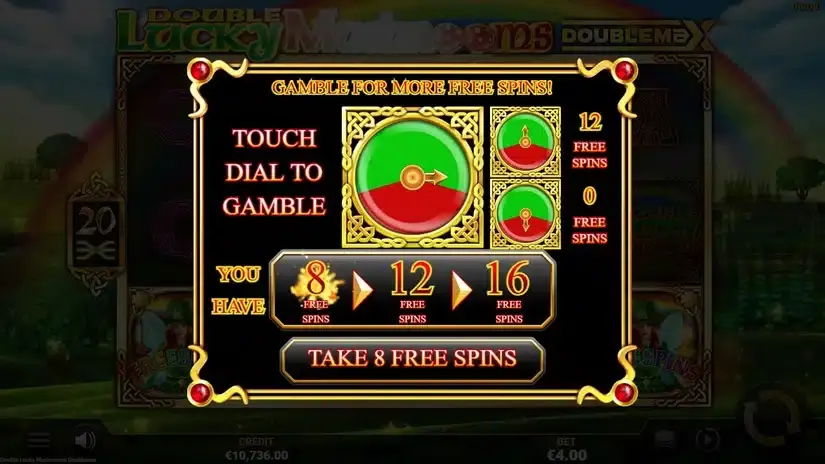 Double Lucky Mushrooms DoubleMax slot screenshot 3