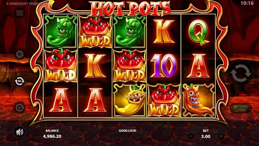 Hot Pots slot screenshot 4