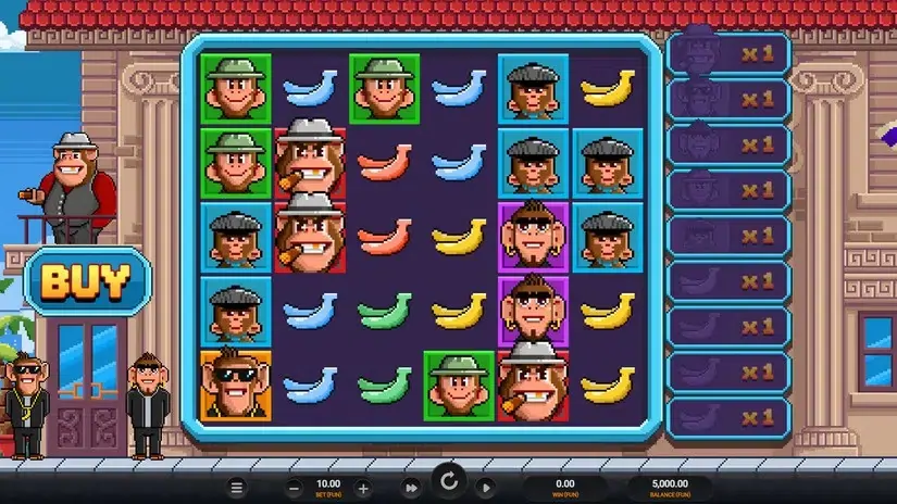 Banana Town slot screenshot 