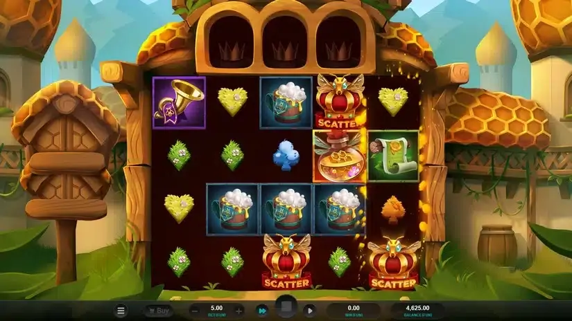 Beellionaires Dream Drop slot screenshot 2