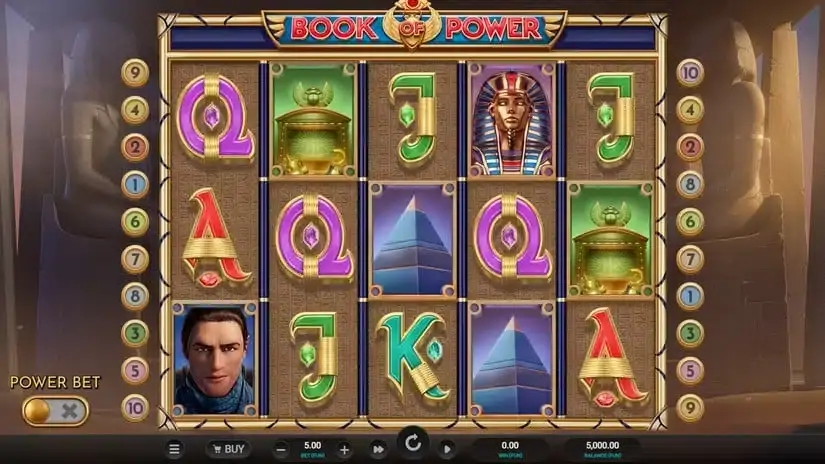 Book of Power slot screenshot 