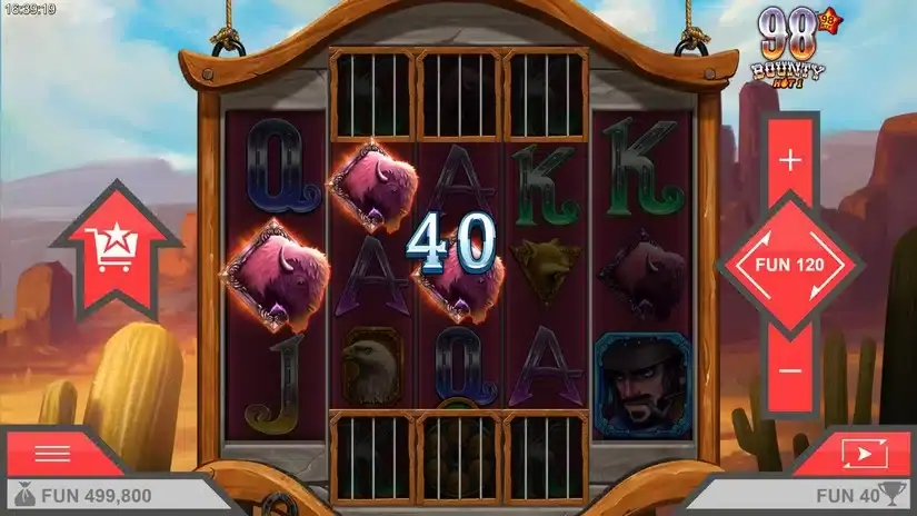 Bounty 98 Hot 1 slot screenshot 2