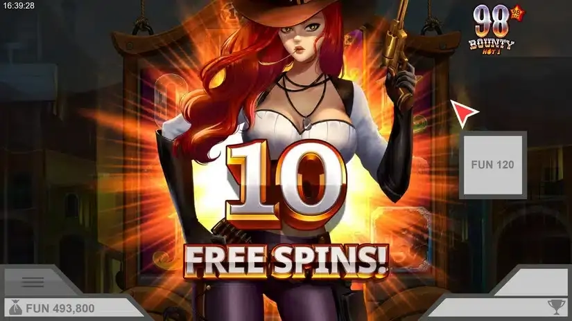 Bounty 98 Hot 1 slot screenshot 3