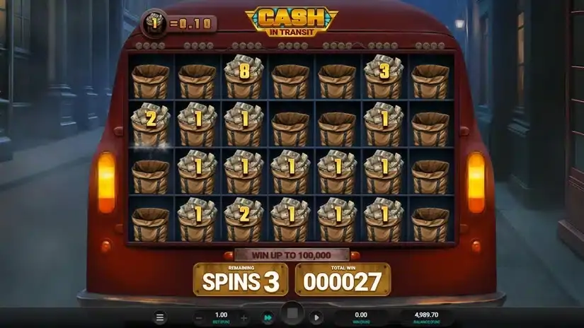 Cash in Transit slot screenshot