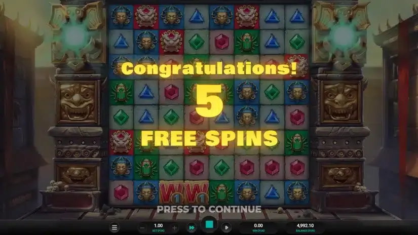 Cluster Tumble Dream Drop slot screenshot 5