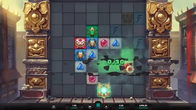 Cluster Tumble Dream Drop slot screenshot 2