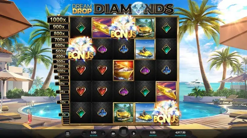 Dream Drop Diamonds slot screenshot 4