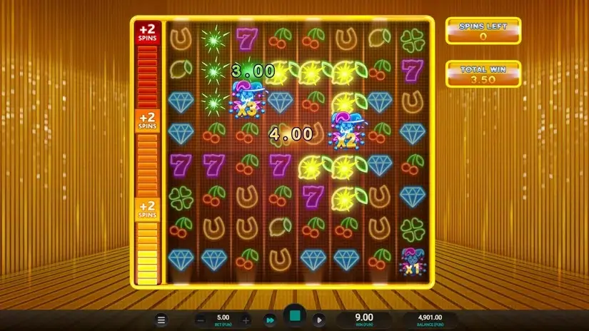 Dueling Jokers Dream Drop slot screenshot 7