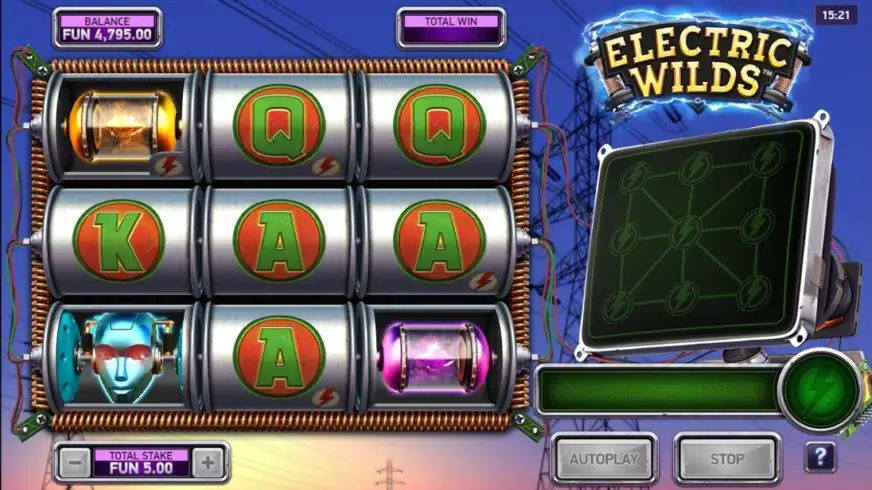 Electric Wilds slot screenshot 
