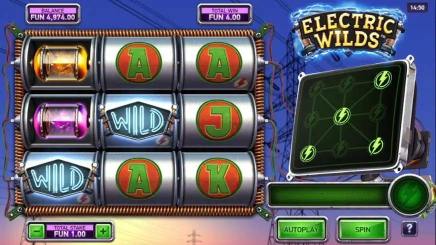Electric Wilds slot screenshot 2