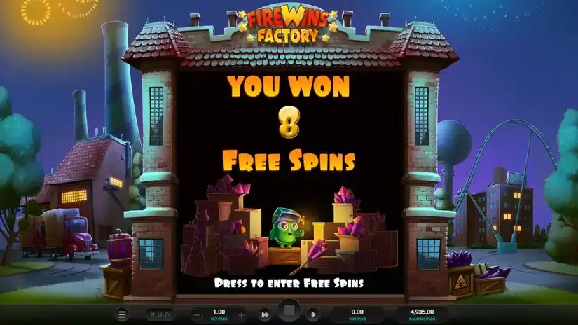 Firewins Factory slot screenshot 2