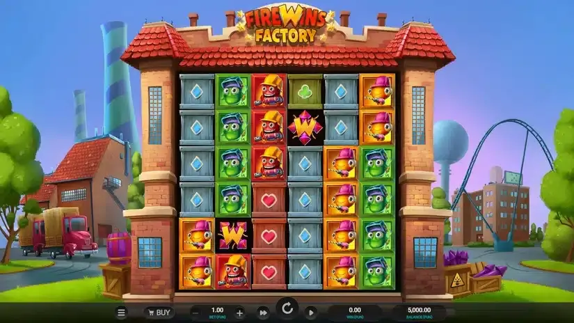 Firewins Factory slot screenshot 1