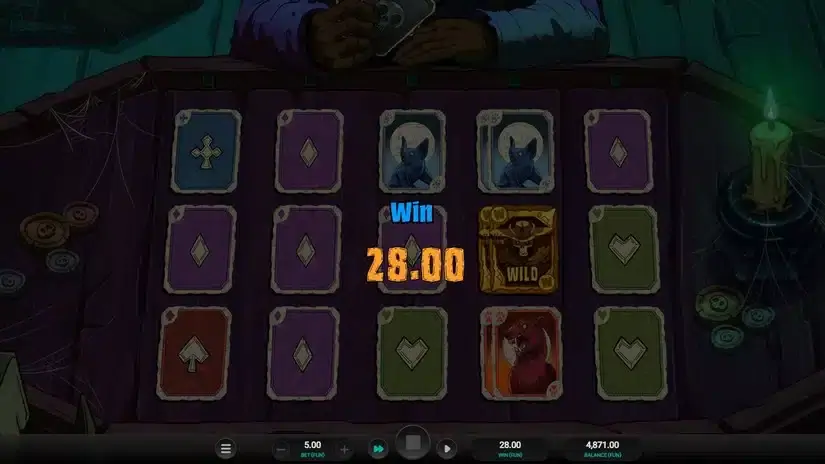 Grim The Splitter Dream Drop slot screenshot 4