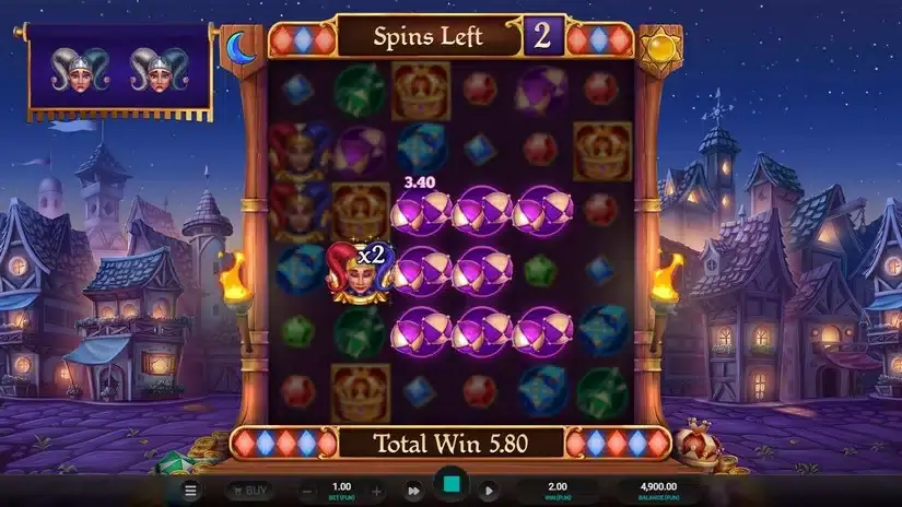 Joker Split slot screenshot 