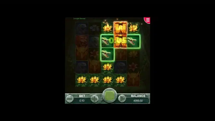 Jungle Reveal slot screenshot 3