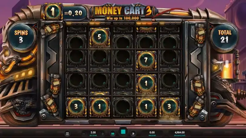 Money Cart 3 slot screenshot 3