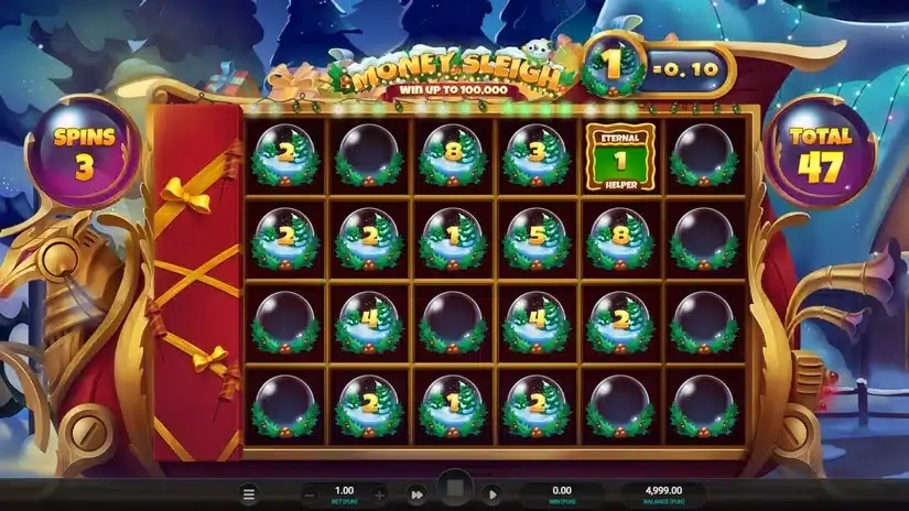Money Sleigh slot screenshot