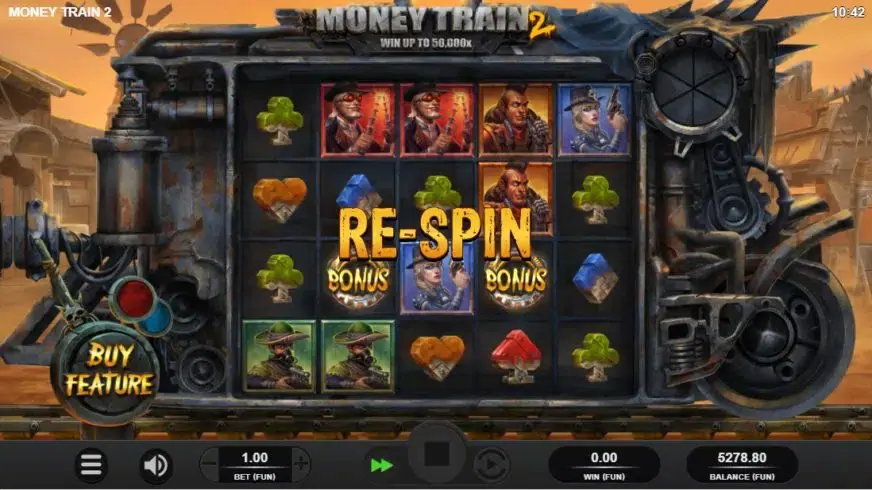 Money Train 2 slot screenshot 2