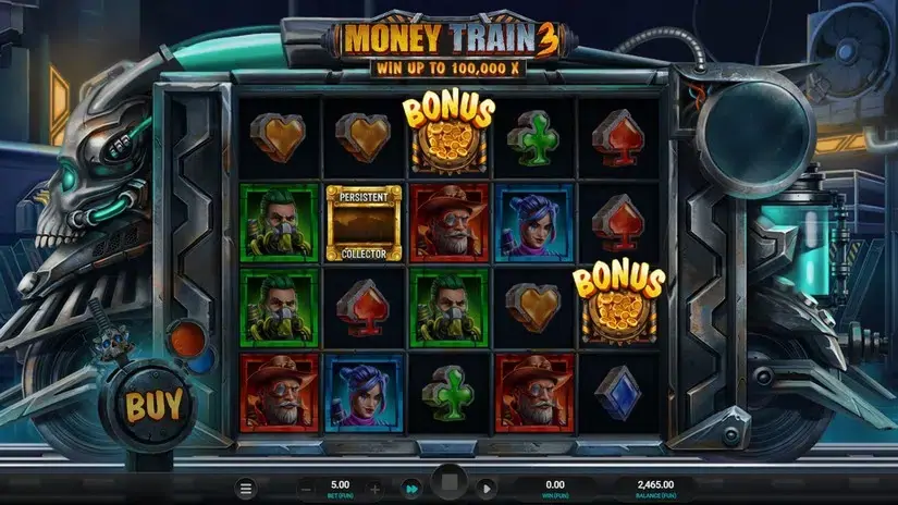 Money Train 3 slot screenshot 3