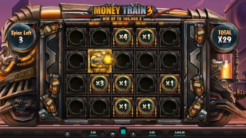 Money Train 3 slot screenshot 5